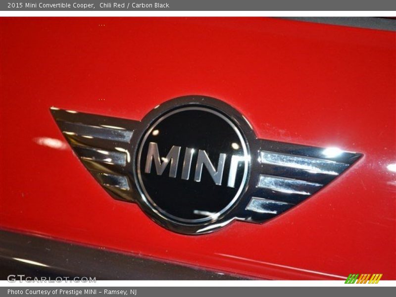 Chili Red / Carbon Black 2015 Mini Convertible Cooper