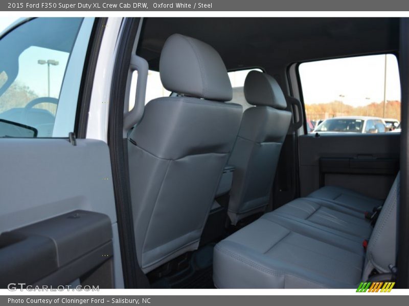 Oxford White / Steel 2015 Ford F350 Super Duty XL Crew Cab DRW