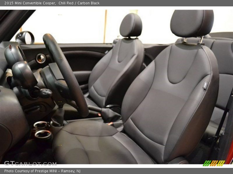 Chili Red / Carbon Black 2015 Mini Convertible Cooper