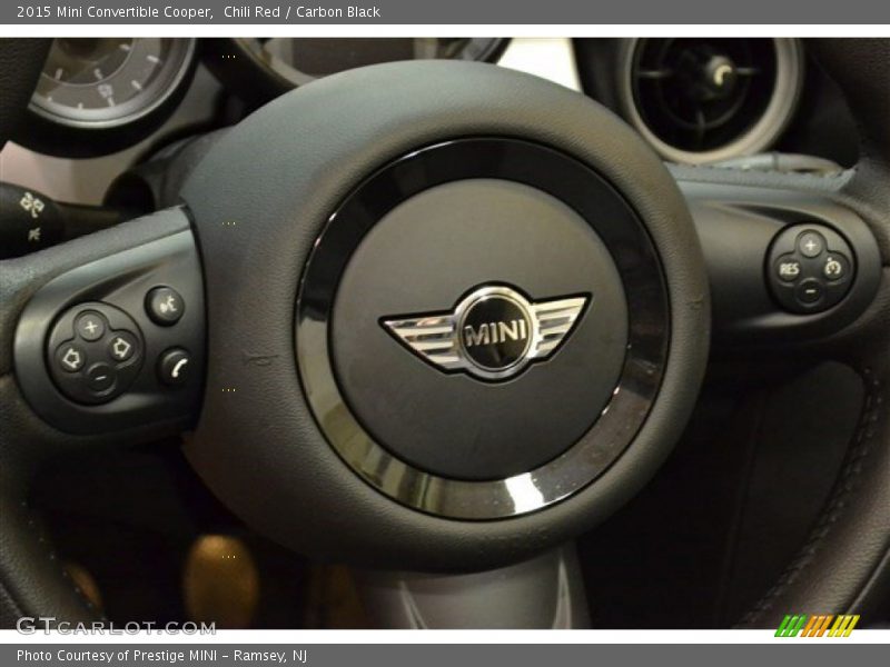 Chili Red / Carbon Black 2015 Mini Convertible Cooper