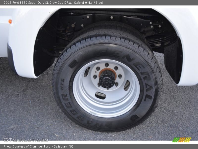Oxford White / Steel 2015 Ford F350 Super Duty XL Crew Cab DRW