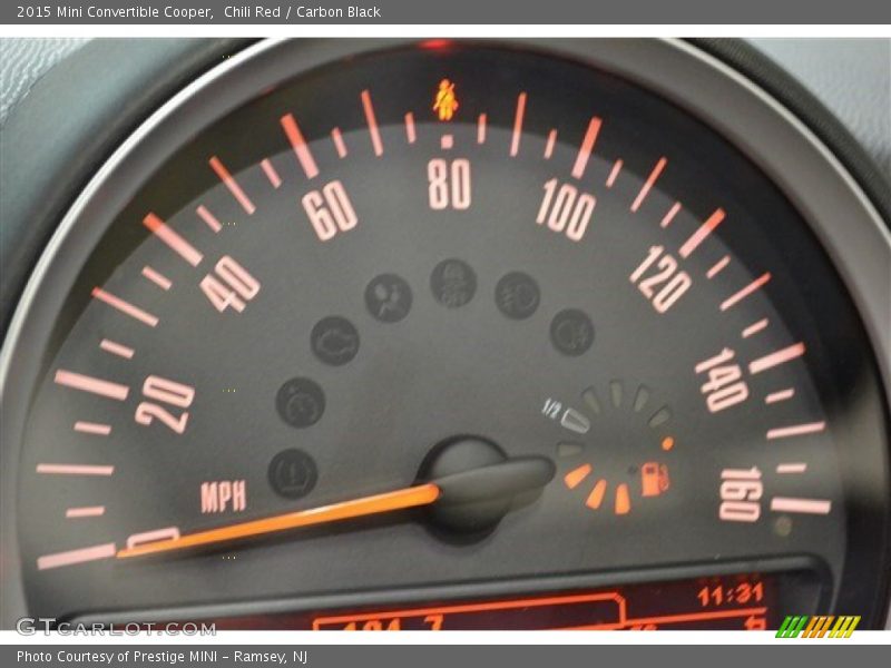 Chili Red / Carbon Black 2015 Mini Convertible Cooper