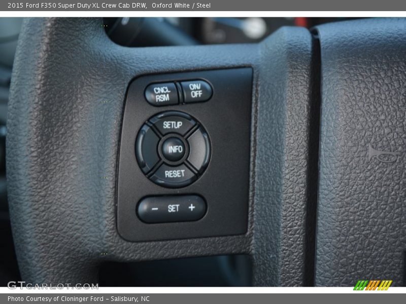 Oxford White / Steel 2015 Ford F350 Super Duty XL Crew Cab DRW