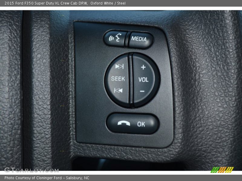 Oxford White / Steel 2015 Ford F350 Super Duty XL Crew Cab DRW