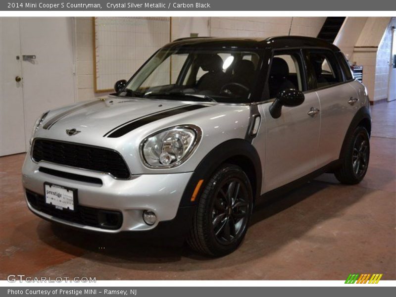 Crystal Silver Metallic / Carbon Black 2014 Mini Cooper S Countryman