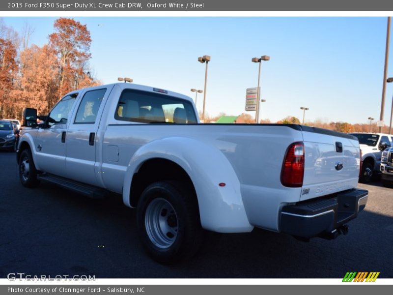 Oxford White / Steel 2015 Ford F350 Super Duty XL Crew Cab DRW