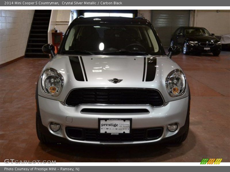 Crystal Silver Metallic / Carbon Black 2014 Mini Cooper S Countryman