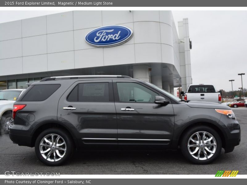 Magnetic / Medium Light Stone 2015 Ford Explorer Limited