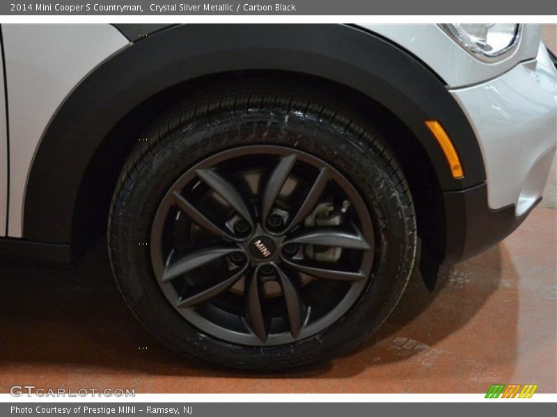 Crystal Silver Metallic / Carbon Black 2014 Mini Cooper S Countryman
