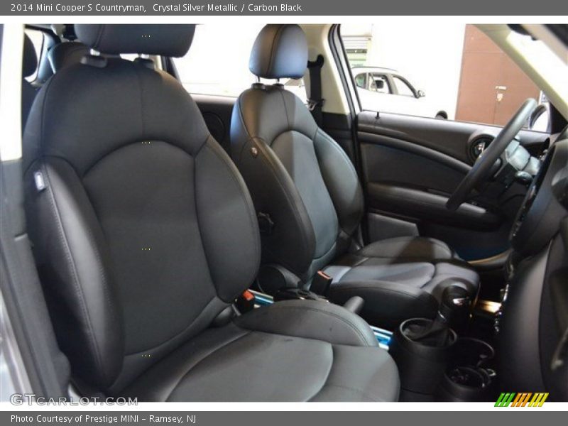 Crystal Silver Metallic / Carbon Black 2014 Mini Cooper S Countryman