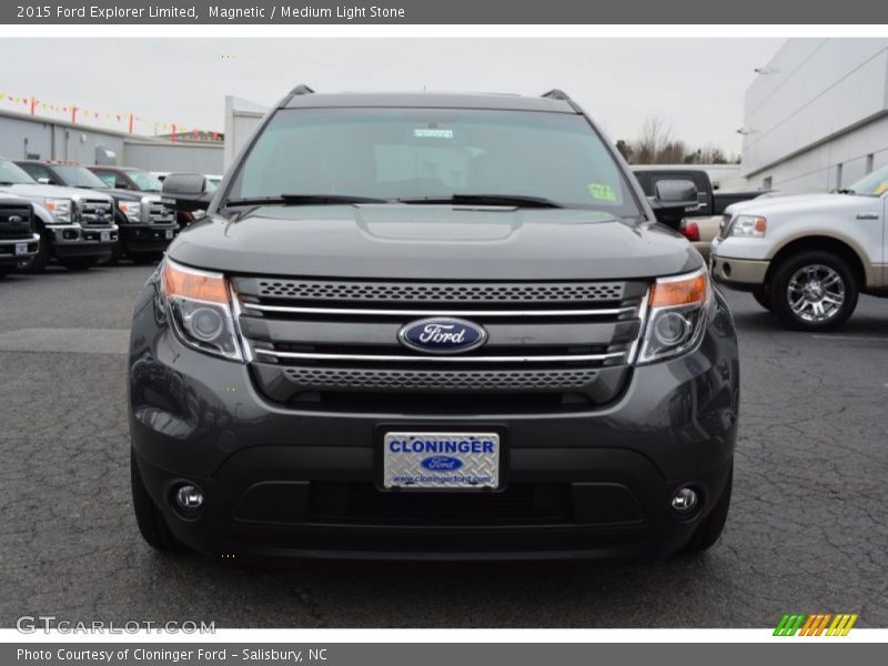 Magnetic / Medium Light Stone 2015 Ford Explorer Limited