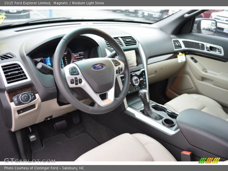Magnetic / Medium Light Stone 2015 Ford Explorer Limited