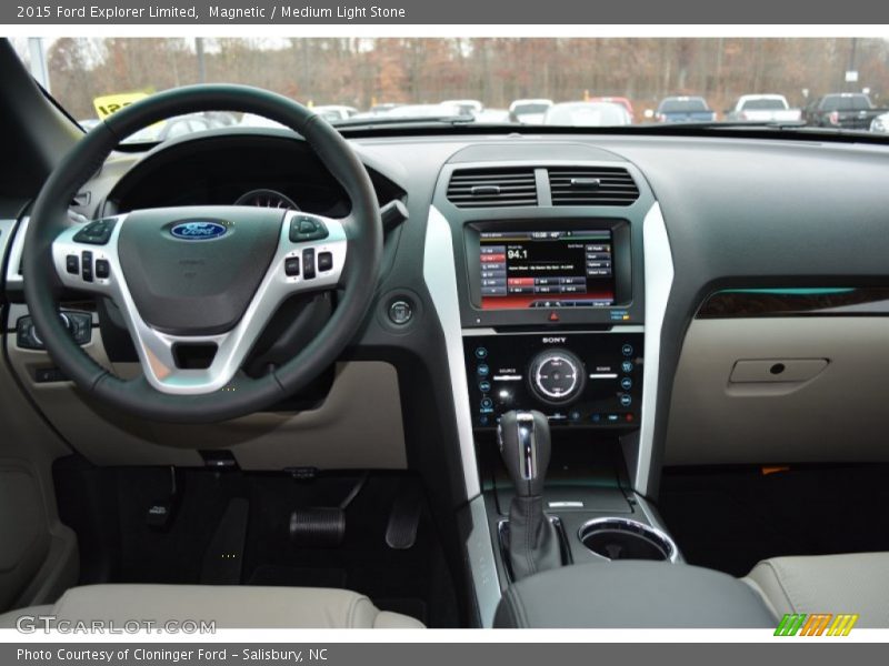 Magnetic / Medium Light Stone 2015 Ford Explorer Limited
