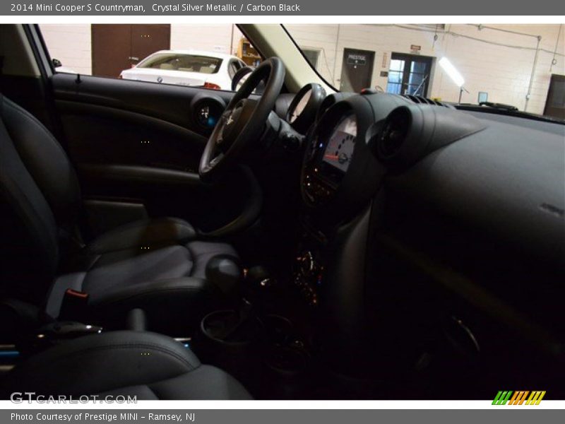 Crystal Silver Metallic / Carbon Black 2014 Mini Cooper S Countryman