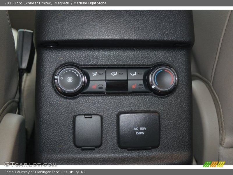 Magnetic / Medium Light Stone 2015 Ford Explorer Limited