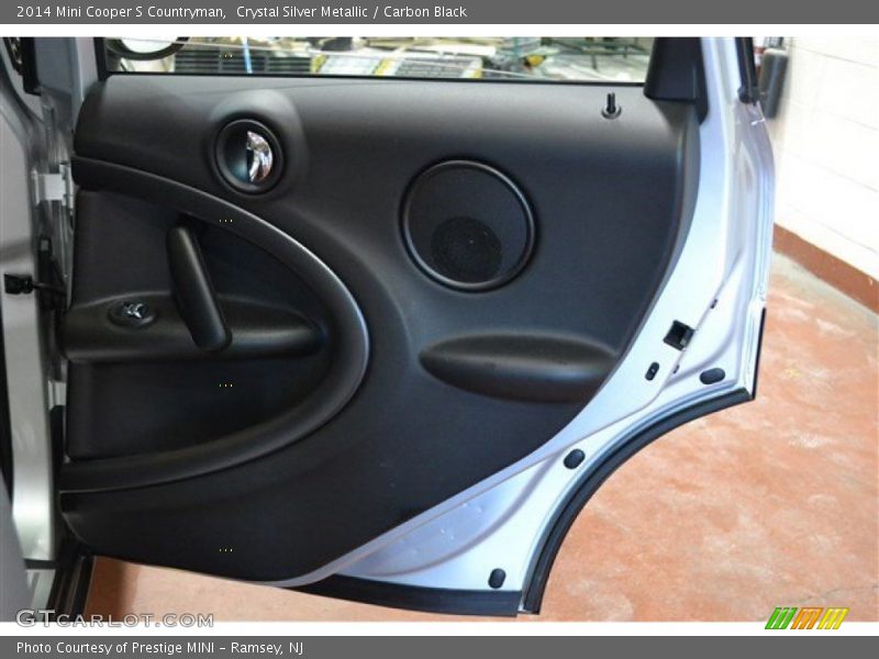 Crystal Silver Metallic / Carbon Black 2014 Mini Cooper S Countryman