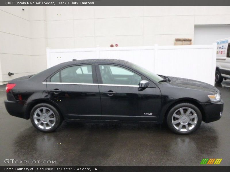 Black / Dark Charcoal 2007 Lincoln MKZ AWD Sedan