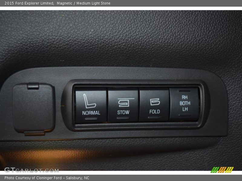 Magnetic / Medium Light Stone 2015 Ford Explorer Limited