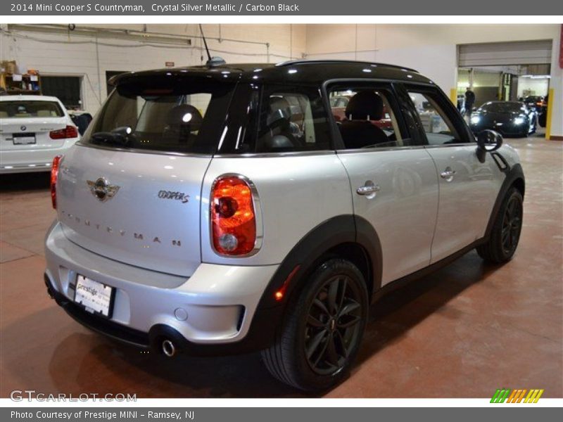 Crystal Silver Metallic / Carbon Black 2014 Mini Cooper S Countryman