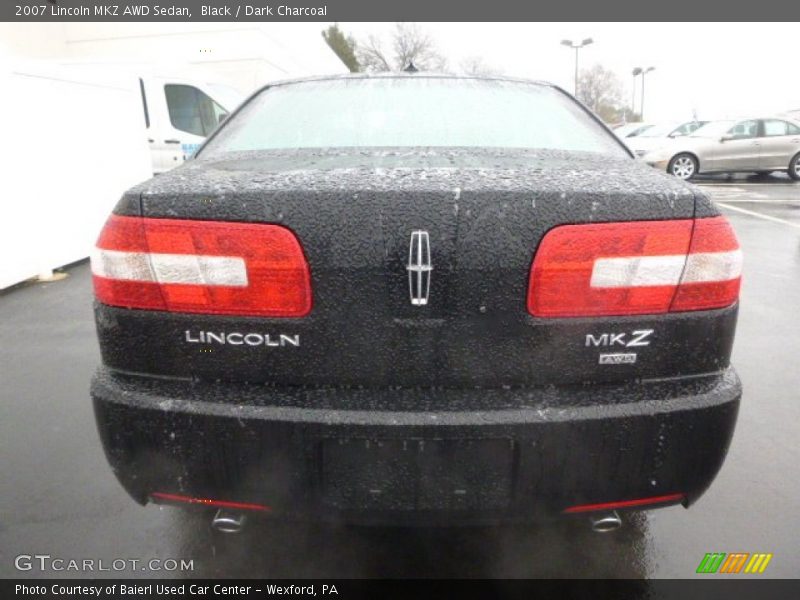 Black / Dark Charcoal 2007 Lincoln MKZ AWD Sedan