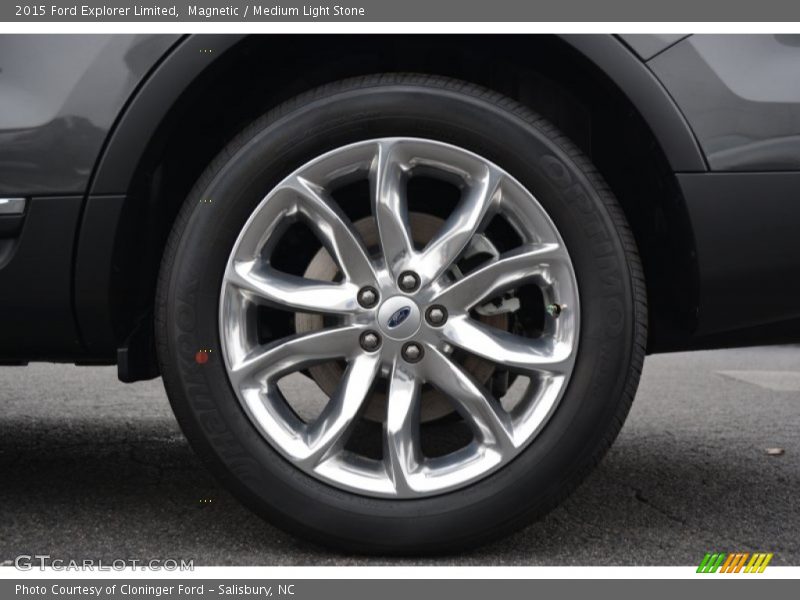 Magnetic / Medium Light Stone 2015 Ford Explorer Limited