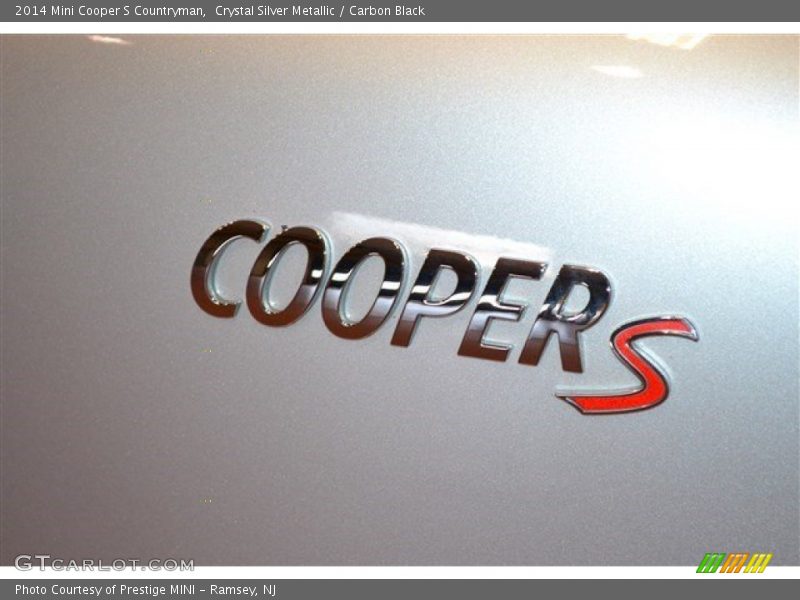 Crystal Silver Metallic / Carbon Black 2014 Mini Cooper S Countryman