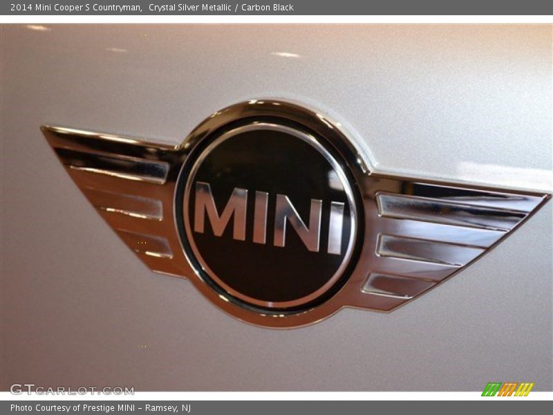 Crystal Silver Metallic / Carbon Black 2014 Mini Cooper S Countryman