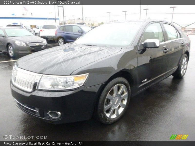Black / Dark Charcoal 2007 Lincoln MKZ AWD Sedan