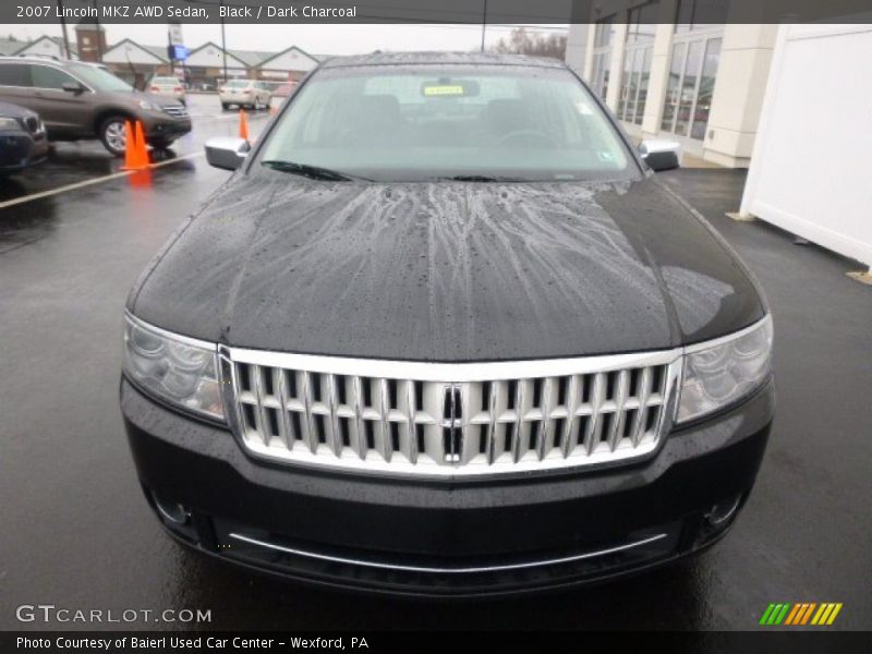 Black / Dark Charcoal 2007 Lincoln MKZ AWD Sedan