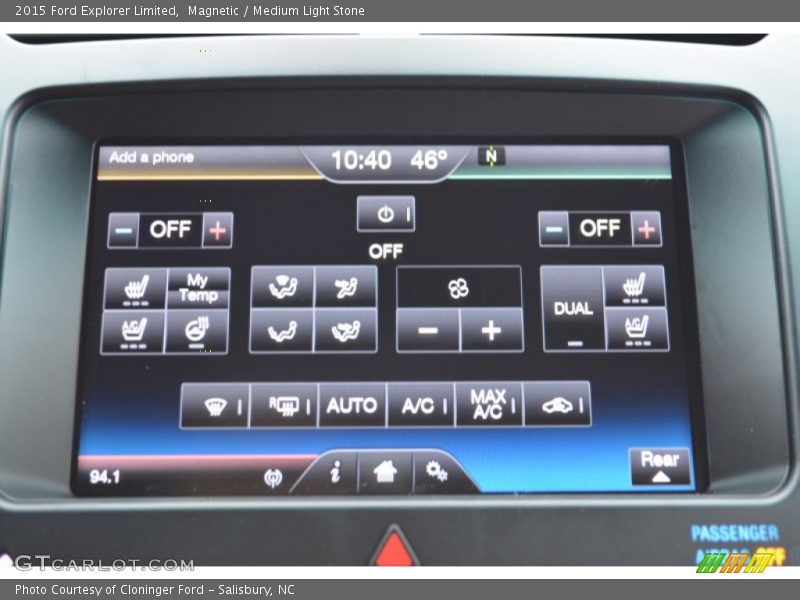 Magnetic / Medium Light Stone 2015 Ford Explorer Limited