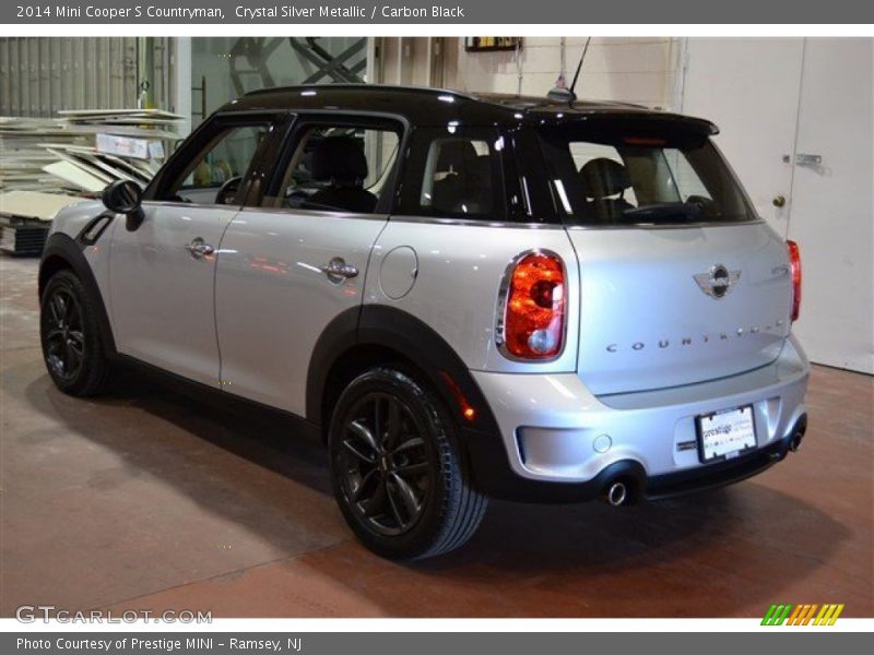 Crystal Silver Metallic / Carbon Black 2014 Mini Cooper S Countryman