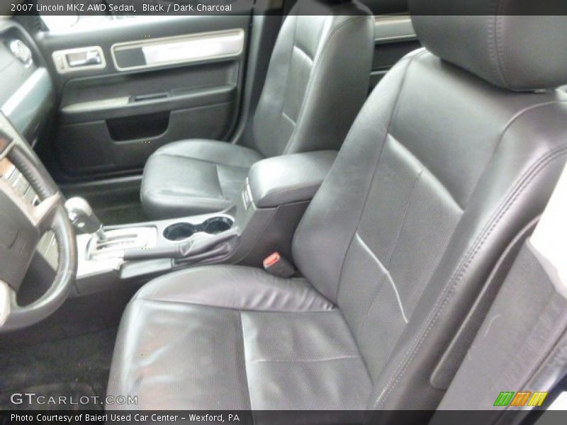 Black / Dark Charcoal 2007 Lincoln MKZ AWD Sedan