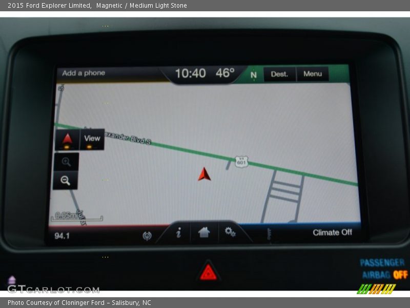 Magnetic / Medium Light Stone 2015 Ford Explorer Limited