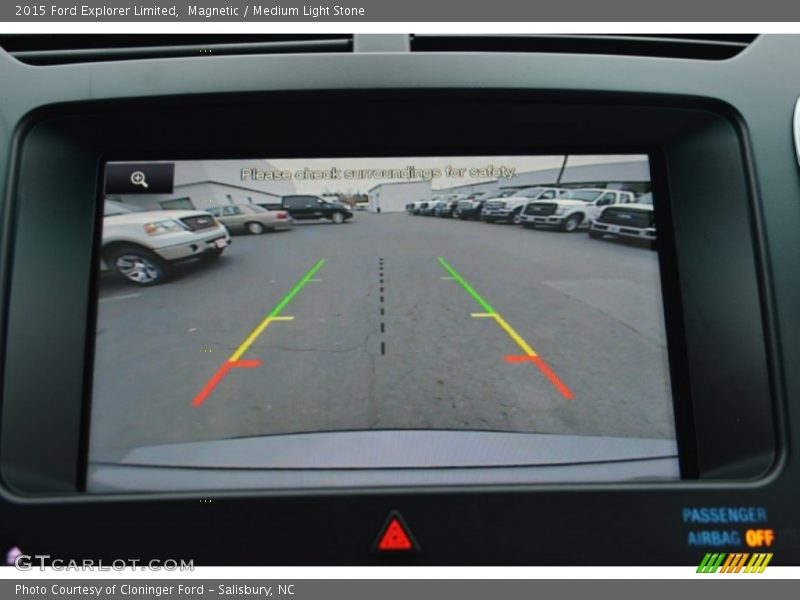 Magnetic / Medium Light Stone 2015 Ford Explorer Limited