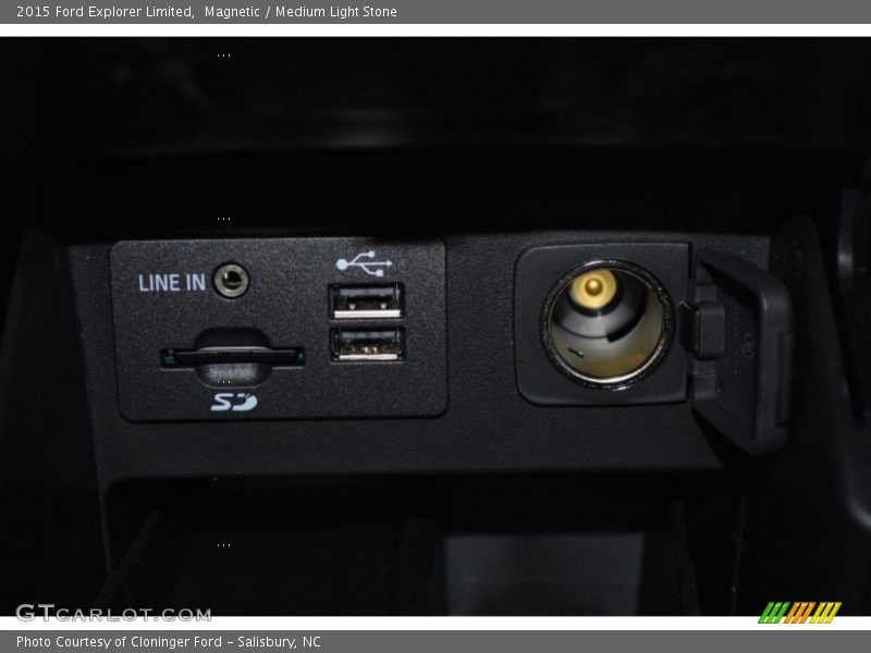 Magnetic / Medium Light Stone 2015 Ford Explorer Limited
