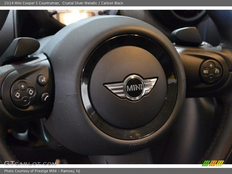 Crystal Silver Metallic / Carbon Black 2014 Mini Cooper S Countryman
