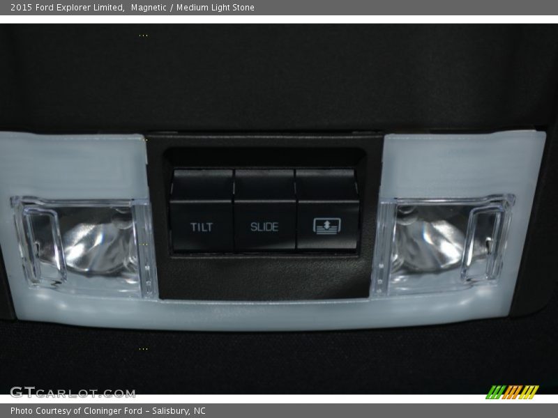 Magnetic / Medium Light Stone 2015 Ford Explorer Limited