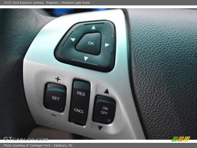 Magnetic / Medium Light Stone 2015 Ford Explorer Limited