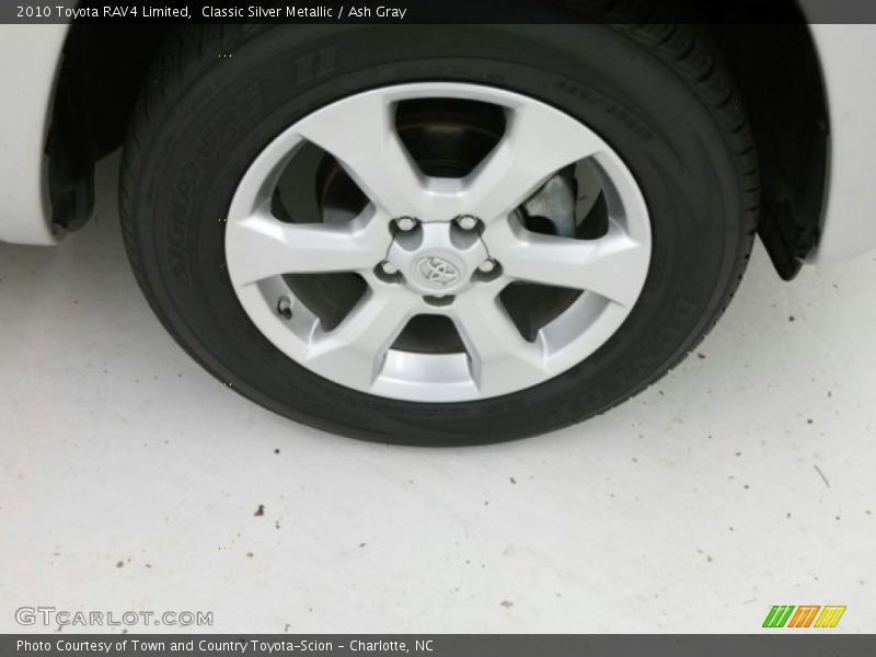Classic Silver Metallic / Ash Gray 2010 Toyota RAV4 Limited