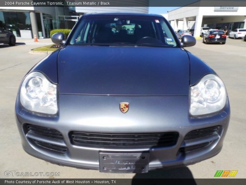 Titanium Metallic / Black 2004 Porsche Cayenne Tiptronic
