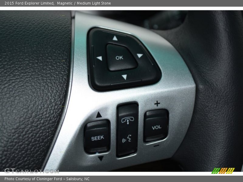 Magnetic / Medium Light Stone 2015 Ford Explorer Limited