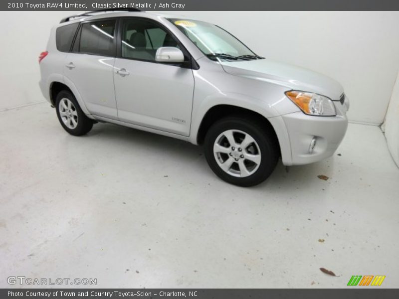 Classic Silver Metallic / Ash Gray 2010 Toyota RAV4 Limited