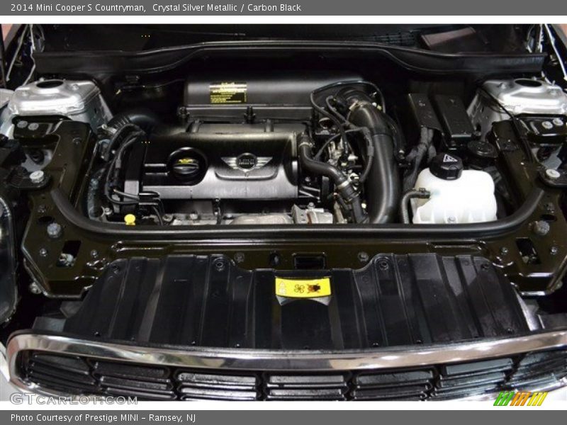 Crystal Silver Metallic / Carbon Black 2014 Mini Cooper S Countryman