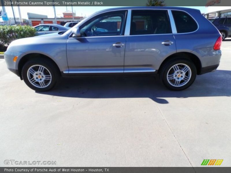 Titanium Metallic / Black 2004 Porsche Cayenne Tiptronic