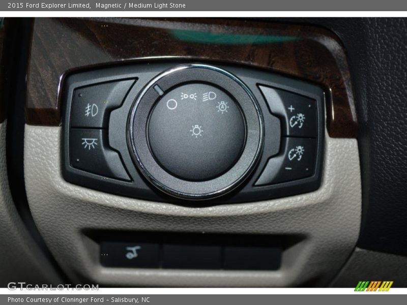 Magnetic / Medium Light Stone 2015 Ford Explorer Limited