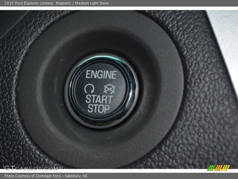 Magnetic / Medium Light Stone 2015 Ford Explorer Limited