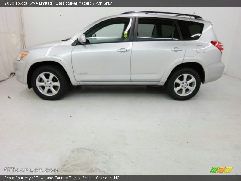 Classic Silver Metallic / Ash Gray 2010 Toyota RAV4 Limited