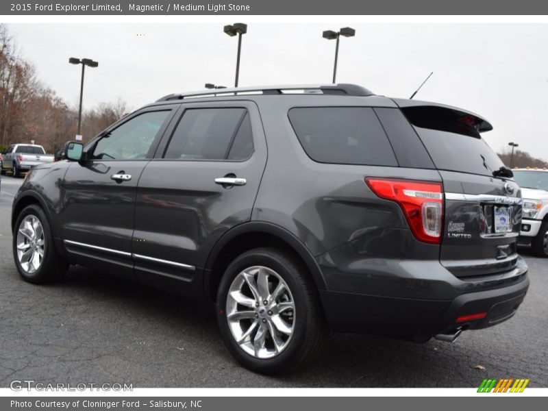 Magnetic / Medium Light Stone 2015 Ford Explorer Limited