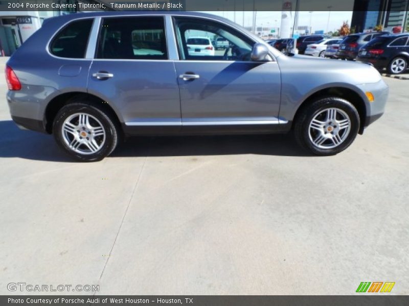Titanium Metallic / Black 2004 Porsche Cayenne Tiptronic