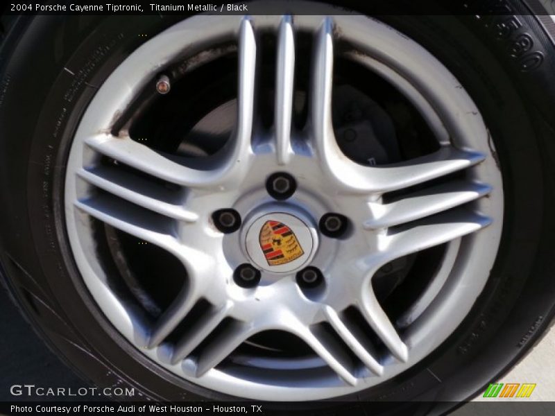 Titanium Metallic / Black 2004 Porsche Cayenne Tiptronic